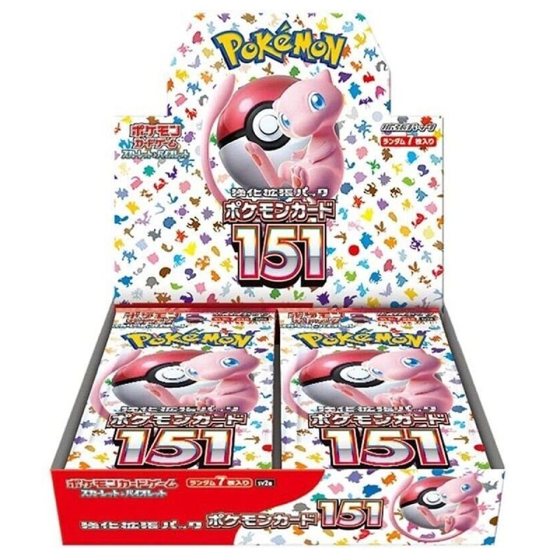 Pokemon 151 Booster Box - Japanese Pokémon cards