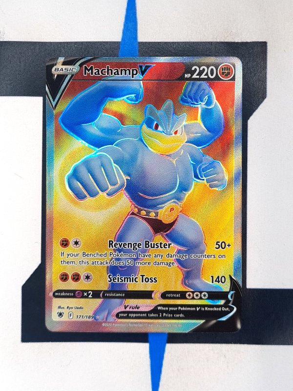 Machamp V ASR 171 - Astral Radiance englische Pokemon Karten Machamp V ASR 171 - Astral Radiance englische Pokemon Karten