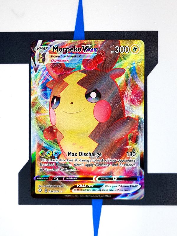 Morpeko VMAX SHF 38 - Pokmon TCG Single Cards - Shining Fates Morpeko VMAX SHF 38 - Pokmon TCG Single Cards - Shining Fates