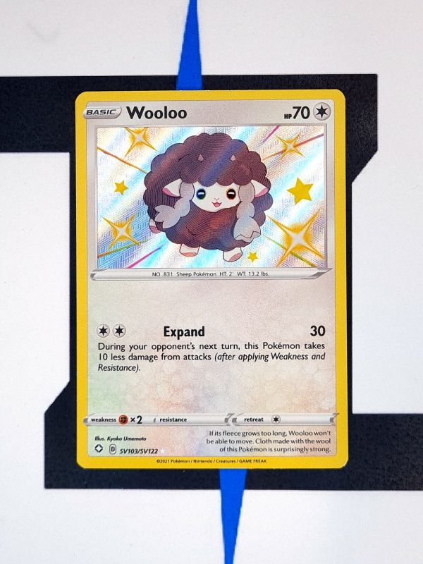 Wooloo SHF SV103 - Shining Fates englische Pokemon Karten Wooloo SHF SV103 - Shining Fates englische Pokemon Karten