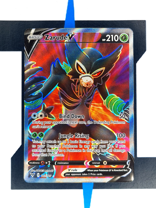 Zarude V VIV 167 - Vivid Voltage Pokemon Karten Zarude V VIV 167 - Vivid Voltage Pokemon Karten
