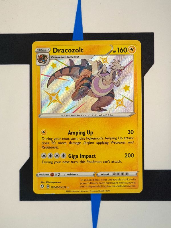 Dracozolt SHF SV045 - Shining Fates Pokemon Karten Dracozolt SHF SV045 - Shining Fates Pokemon Karten