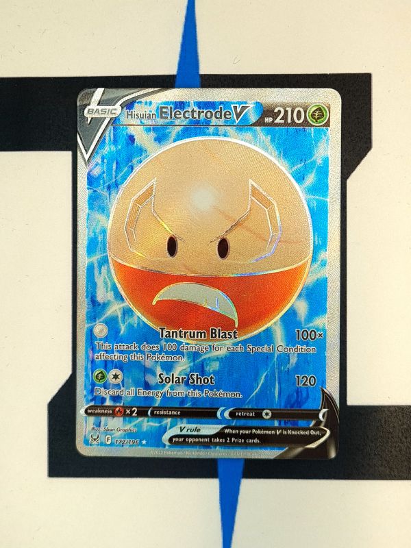 Hisuian Electrode V LOR 172 Lost Origin Pokemon Karten