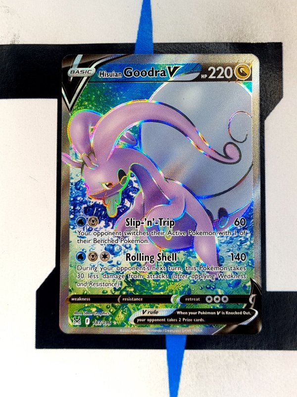 Hisuian Goodra V LOR 187