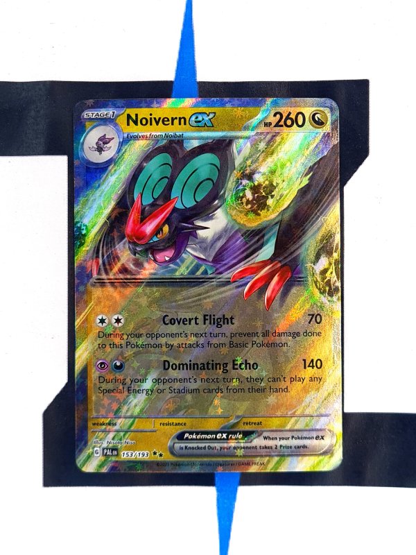 Noivern Ex Pal 153 Paldea Evolved Englische Pokemon Karten