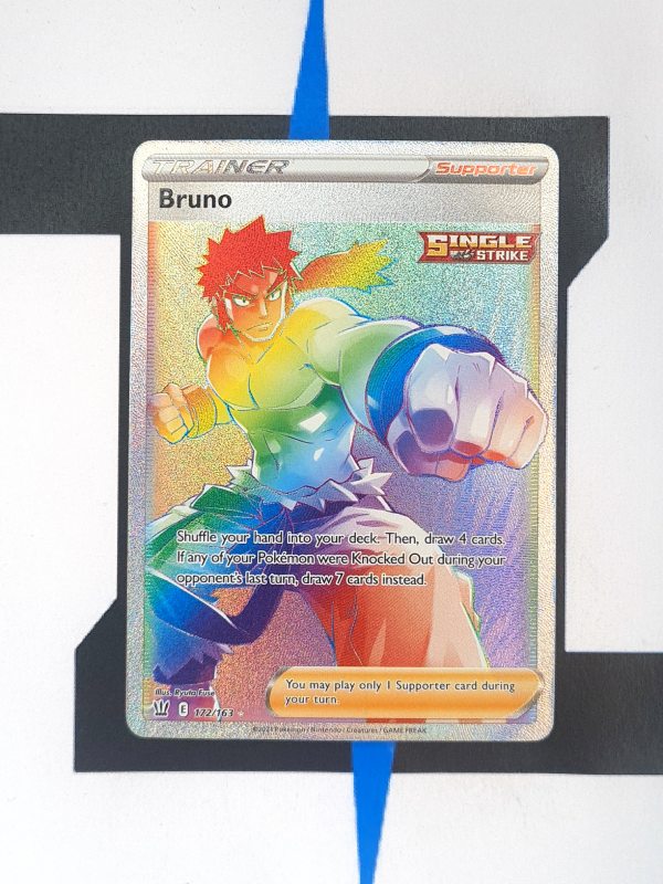 Bruno BST 172 - Battle Styles englische Pokemon Karten Bruno BST 172 - Battle Styles englische Pokemon Karten