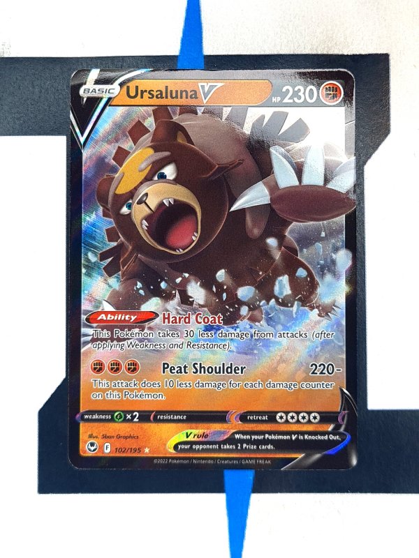 Ursaluna V SIT 102 - Silver Tempest Pokemon Karten Schweiz