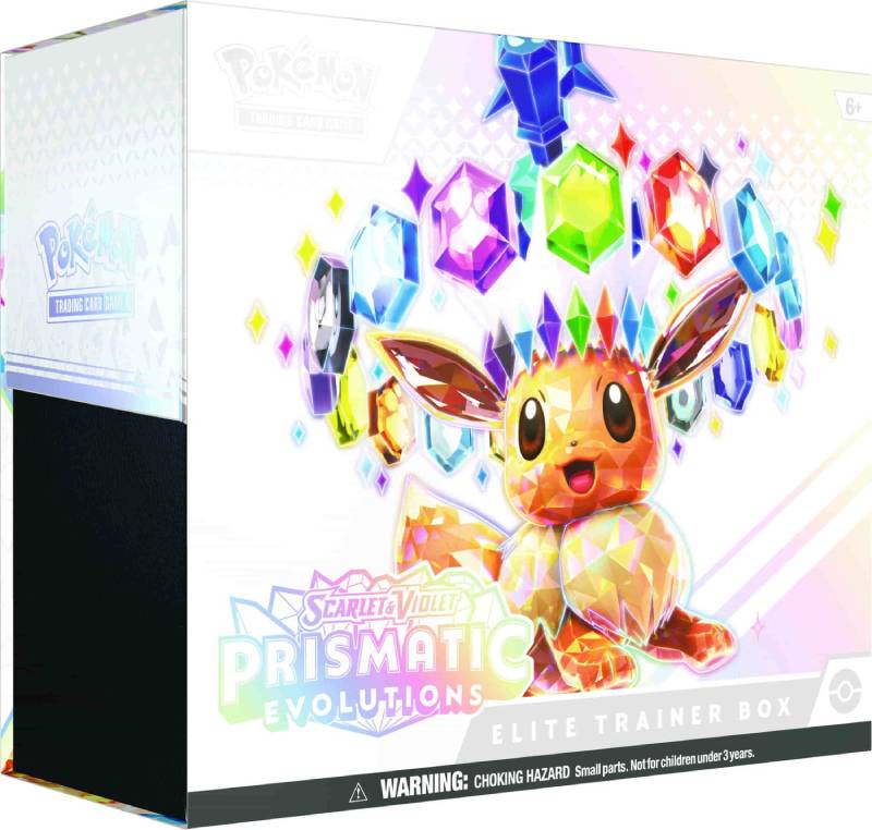 PRISMATIC EVOLUTIONSプリズマティックエボリューションズETB Prismatic Evolutions Elite Trainer Box - Englische Pokemon