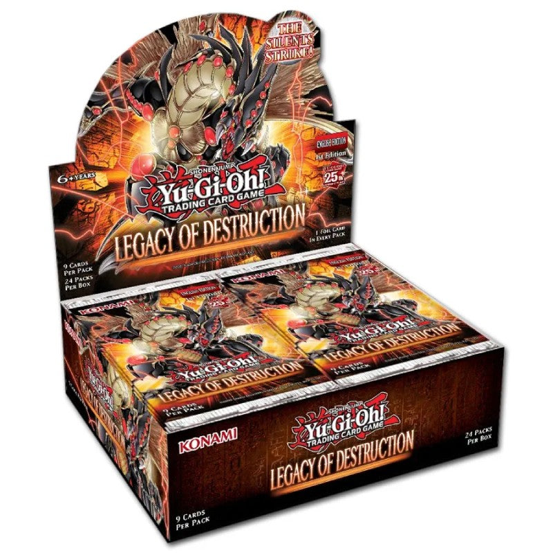 Legacy of Destruction Booster Box - englische Yu-Gi-Oh! Karten