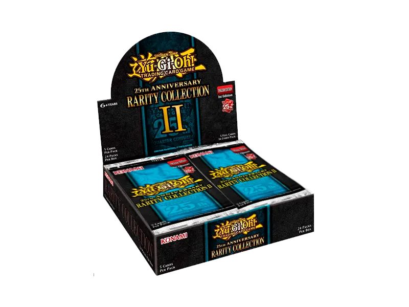 25th Anniversary Rarity Collection 2 Booster Box Yu Gi Oh