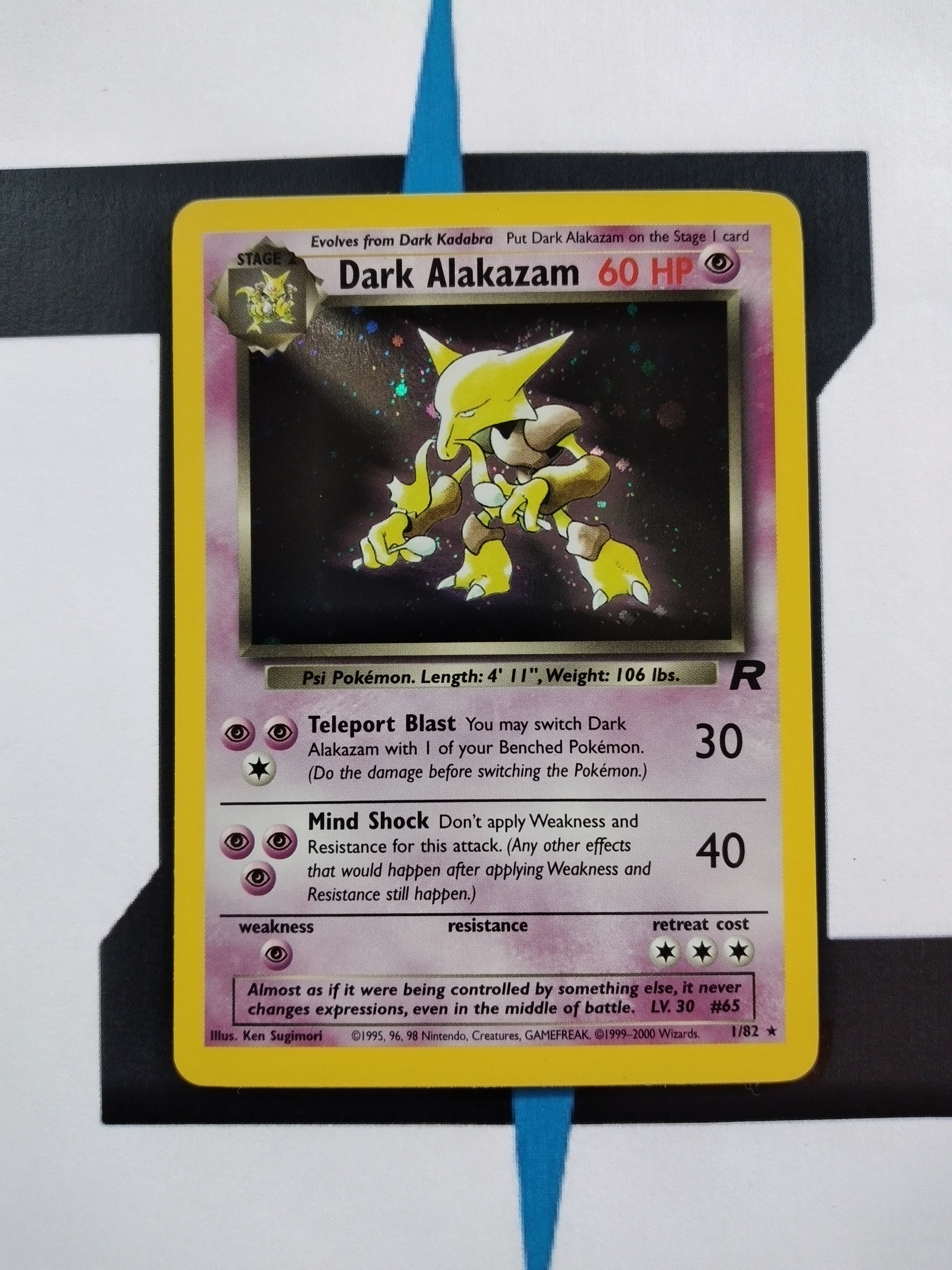 Dark Alakazam TR 1 - Pokémon TCG Single Cards