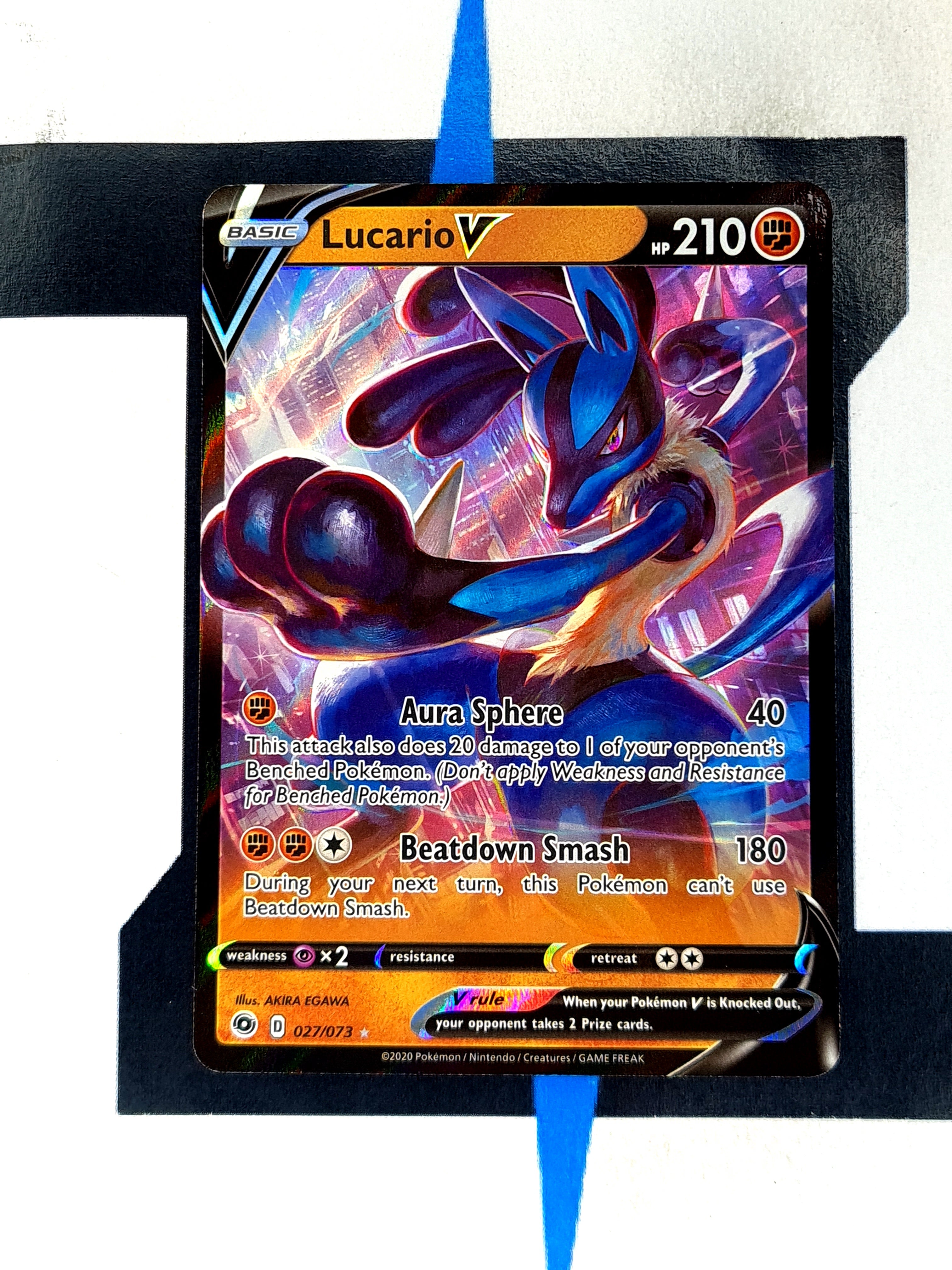 Lucario V CPA 27  Pokemon TCG POK Cards