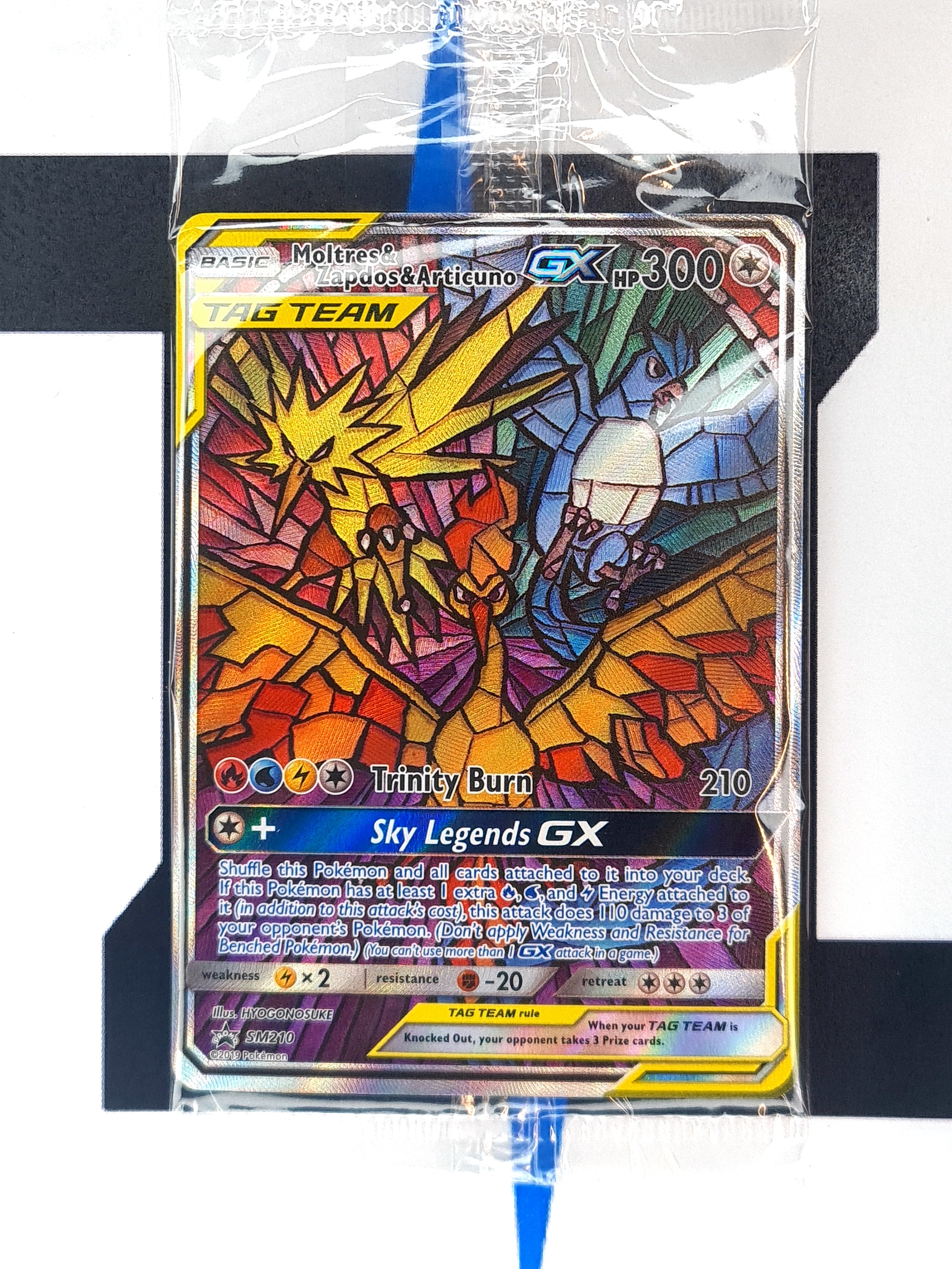 CGC 10 Gem Mint Moltres & Zapdos & Articuno GX - SM210 Hidden Fates Promo Pokemon Card