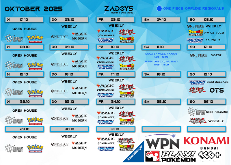 events-turniere-oktober-zadoys-pokemon-magic-yugioh-dragon-ball-super-digimon-one-piece-battle-spirits-saga
