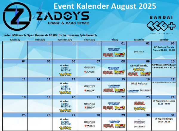 events-turniere-august-zadoys-pokemon-magic-yugioh-dragon-ball-super-digimon-one-piece-battle-spirits-saga