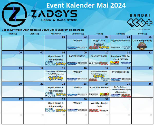 events-turniere-mai-zadoys-pokemon-magic-yugioh-dragon-ball-super-digimon-one-piece-battle-spirits-saga