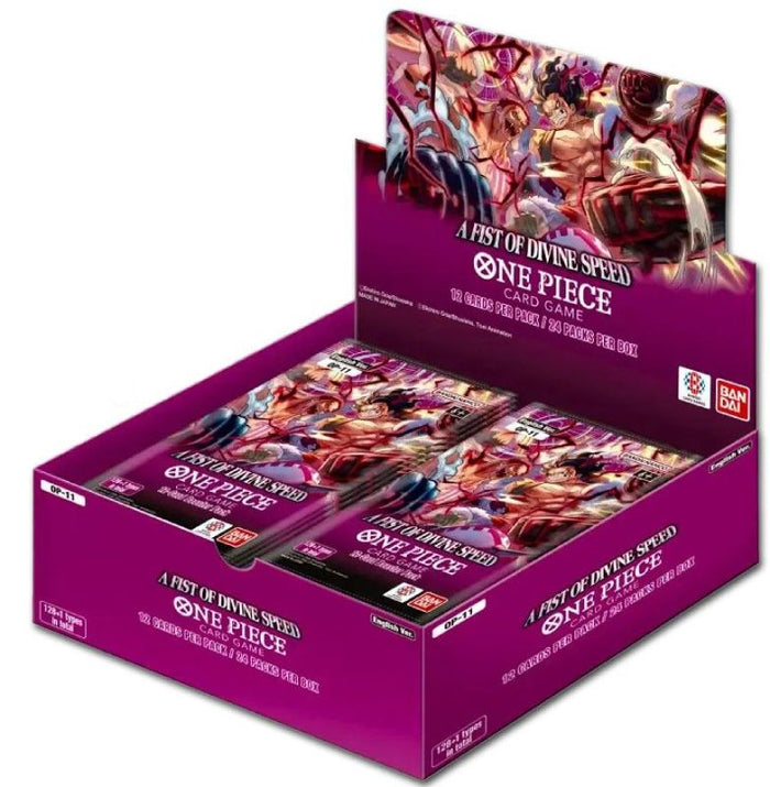 ONE PIECE CARD GAME セット OP-11 EB-02 テープ有 A Fist of Divine Speed OP11 Booster Box - One Piece Karten