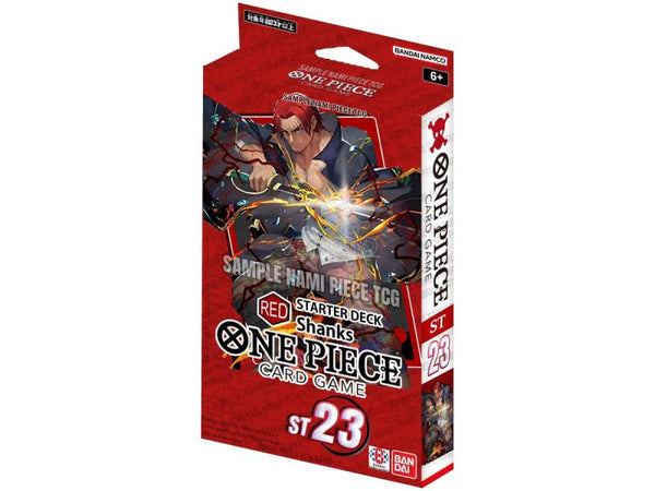 one piece tcg shanks deck ST23 Starter Red The One Piece Card Game Starter Deck is an ideal entry for fans of the popular anime and manga One Piece TCG Red Shanks