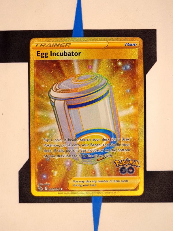 pokemon go egg incubator gold card Egg Incubator PGO 087