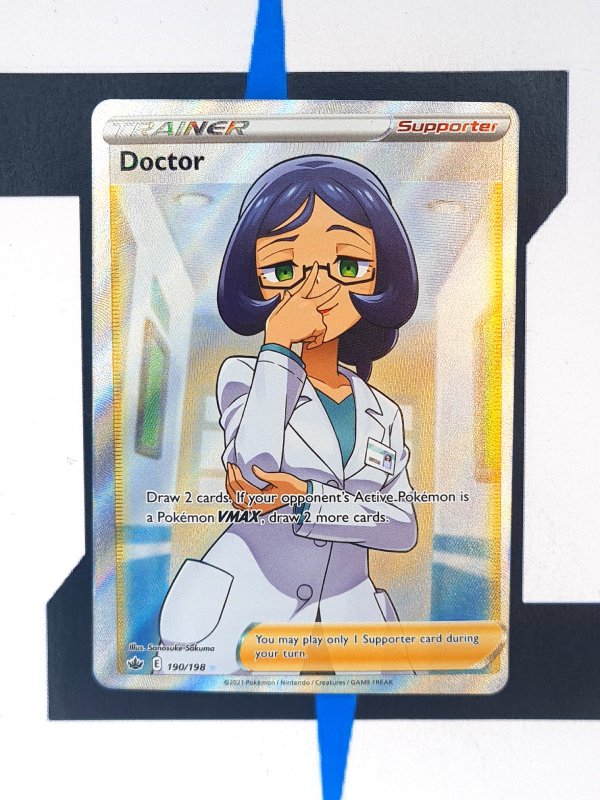 full art doctor pokemon card Doctor CRE 190