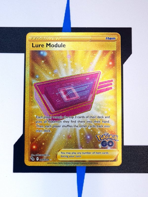Pokemon TCG: Lure Module 088/078 - Secret Rare Holo From Pokemon GO Set - Near Mint Condition