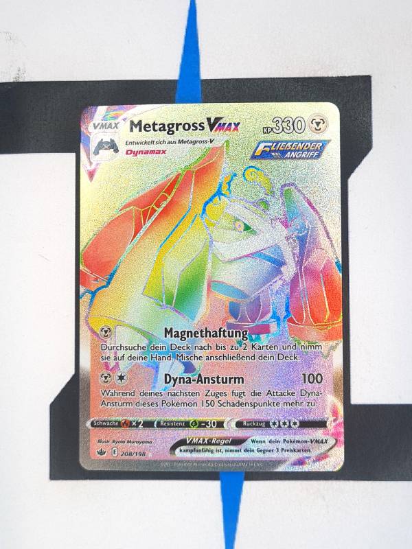 pokemon-karten-metagross-vmax-rainbow-schaurige-herrschaft-deutsch