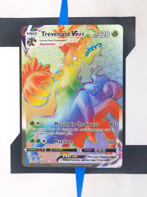   pokemon-karten-trevenant-vmax-evolving-skies-rainbow-rare-englisch