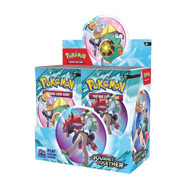 x6 ポケモン Journey Together エンハンスブースターボックス Journey Together Booster Box - Pokemon Karten englisch