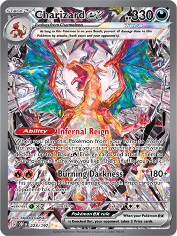 pokemon-scarlet-violet-obsidian-flames-Charizard-ex-special-illustartion-rare-223-englisch