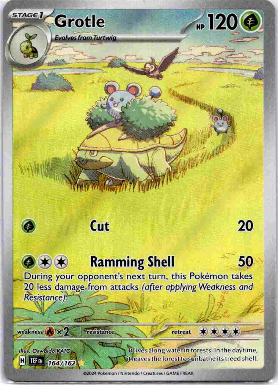 Grotle TEF 164 - Temporal Forces Pokemon Karten Schweiz