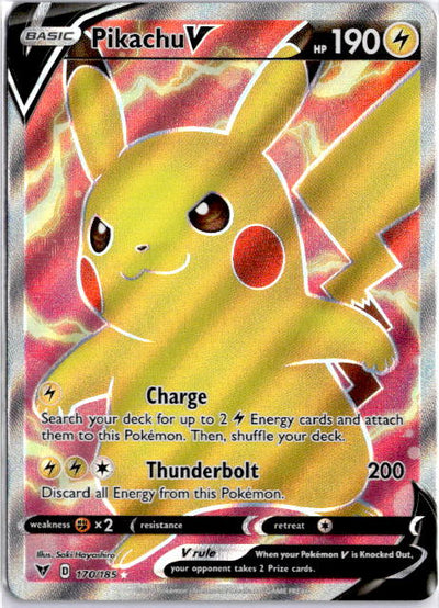 Pikachu V VIV 170 - Vivid Voltage Pokemon Karten Schweiz