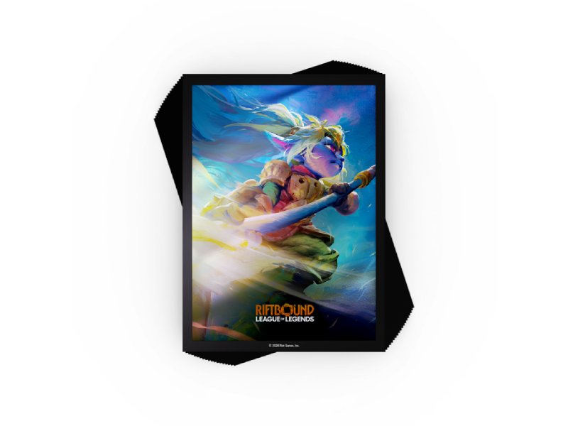 Riftbound - Unleashed Poppy Art Sleeves (100 Sleeves)