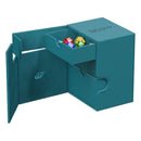 ultimate-guard-flip-n-tray-133-xenoskin-monocolor-petrol-wuerfel-und-deck-fach-mit-inhalt