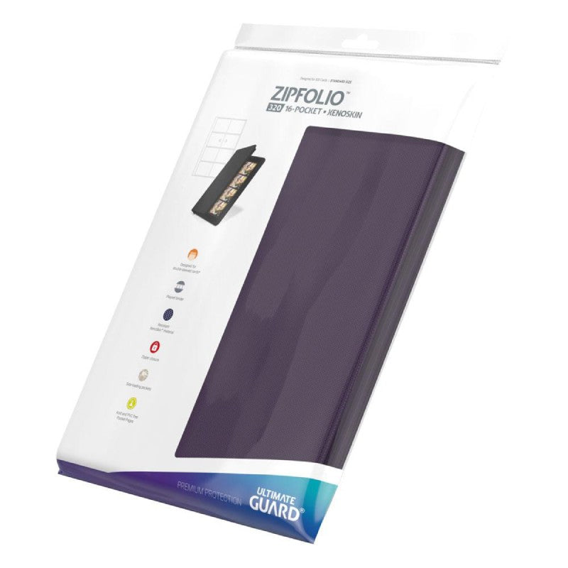 ultimate-guard-zipfolio-320-16-pocket-xenoskin-violett-verpackung