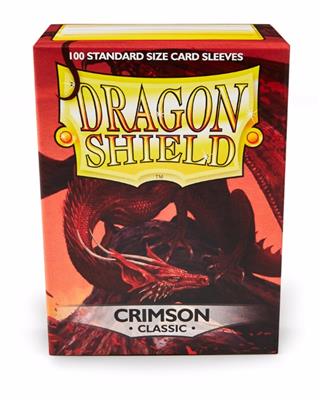Dragon Shield Standard Sleeves - Classic Crimson (100 Sleeves)