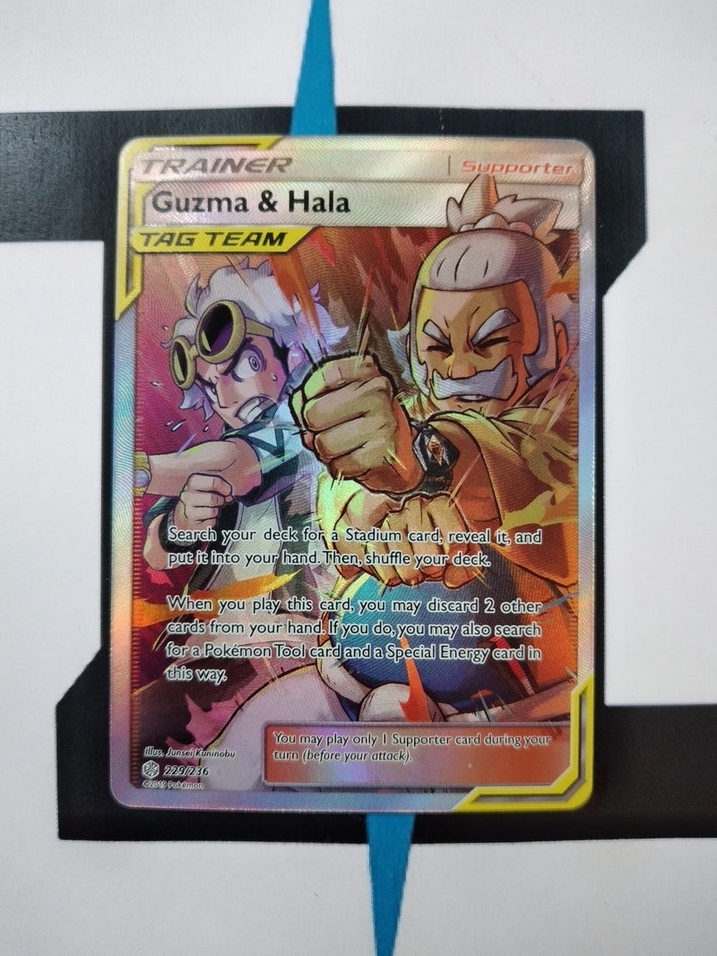 guzma and hala pokemon card Guzma & Hala CEC229 EN NM