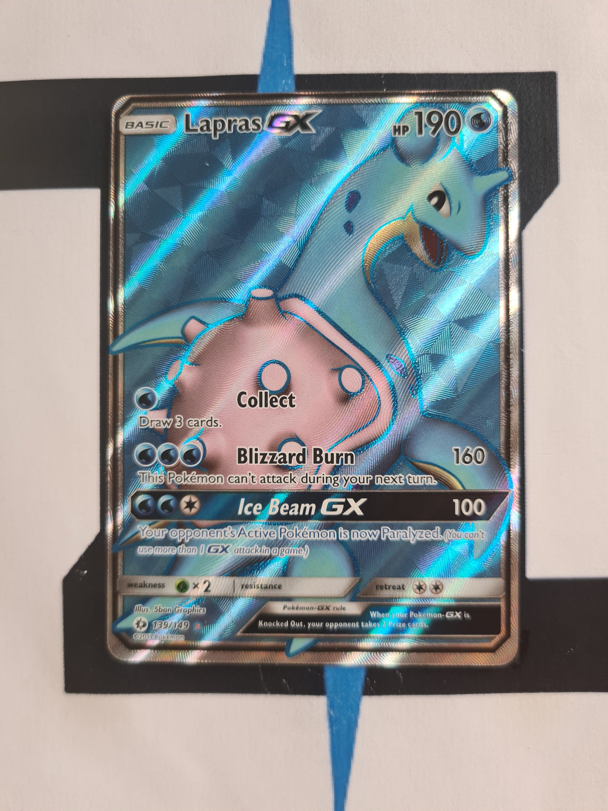 Lapras GX SUM 139 - Pokémon TCG Einzelkarte