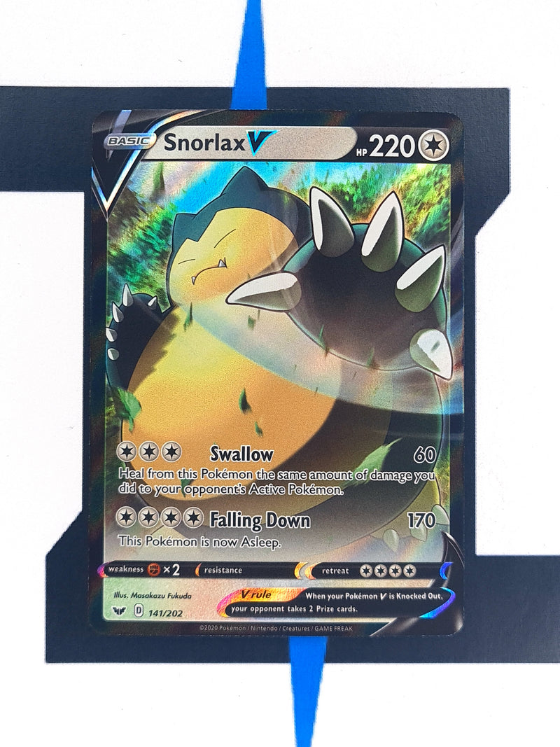 snorlax v pokemon card value Snorlax V SSH 141 - Pokémon TCG Single Cards