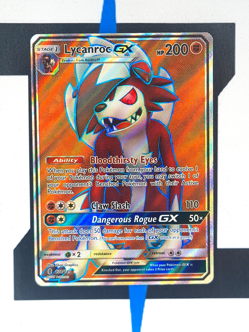 lycanroc gx pokemon card value Lycanroc GX GRI 138 - Pokémon TCG Single Cards