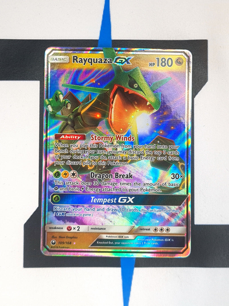 Rayquaza GX CES109 EN NM