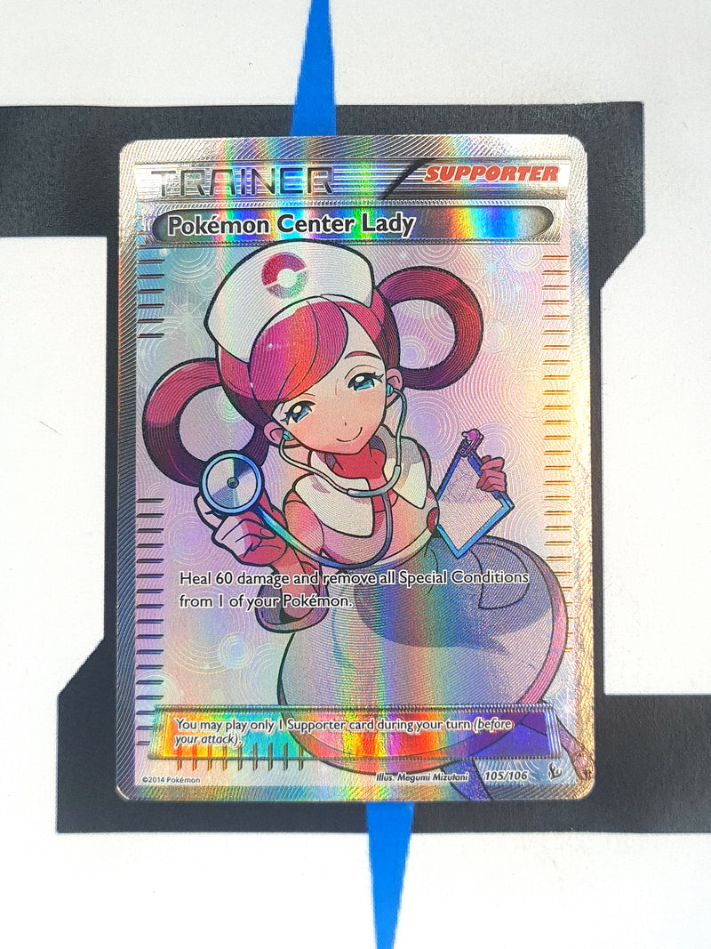 Pokemon Center Lady FLF105 EN NM Pokemon Center Lady FLF105 EN NM