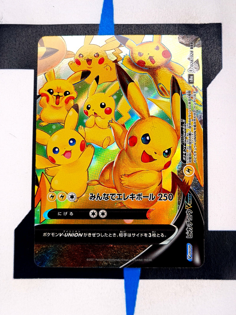 Pikachu V-UNION 4xset s8a 025 026 027 028 JP NM