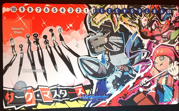 Custom Digimon Playmat Digiritter Gen 1