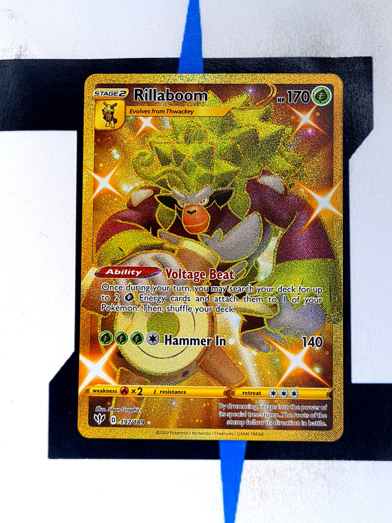 Rillaboom DAA 197 - Pokmon TCG Single Cards - Darkness Ablaze Rillaboom DAA 197 - Pokmon TCG Single Cards - Darkness Ablaze