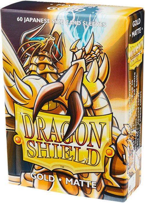 Dragon Shield Small Sleeves Matte Gold (60Sleeves)
