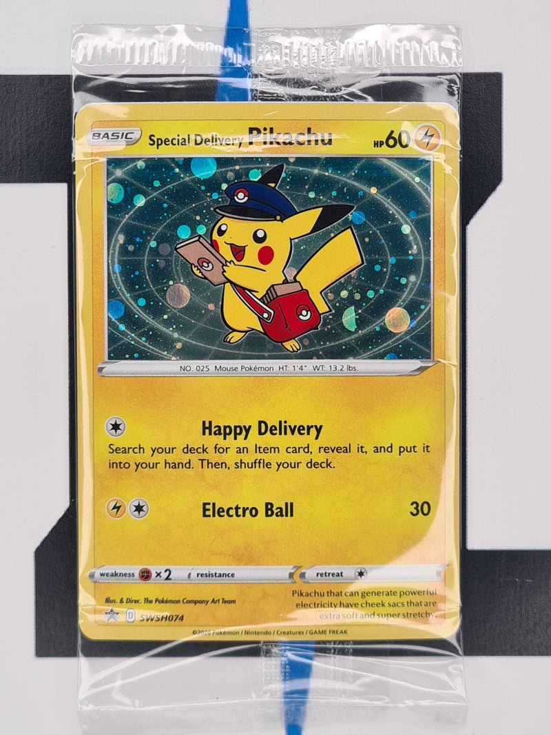 Special Delivery Pikachu SWSH074 EN Sealed