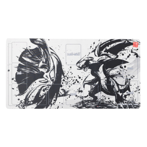 Pokemon Center Playmat Mega Gallade vs Garchomp