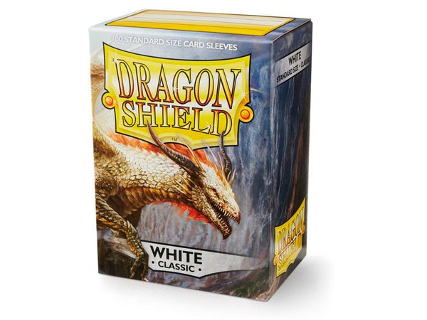 Dragon Shield Standard Sleeves - Classic White (100 Sleeves)