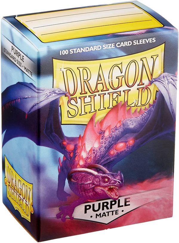 Dragon Shield Standard Sleeves - Matt Purple (100 Sleeves)
