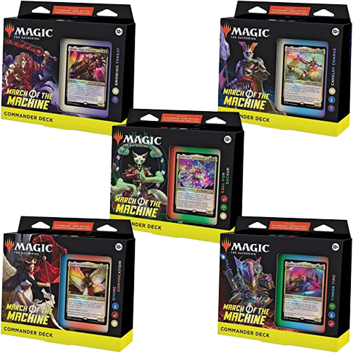 March of the Machine Commander Deck (5 Deck) Set EN